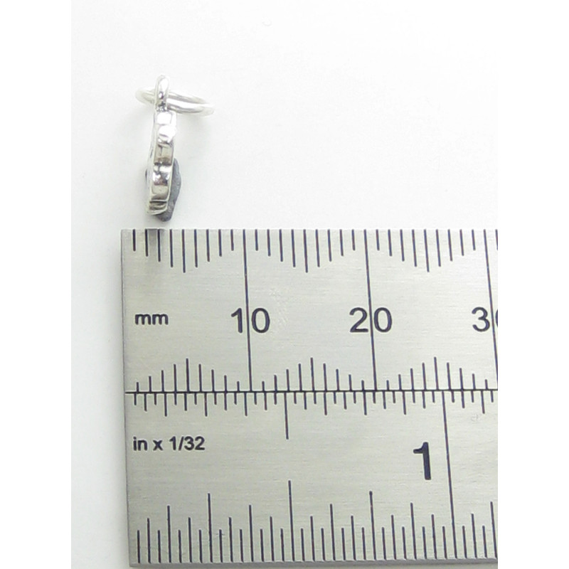 Sterling Silver Pawprint Small Charm, Pet Lover Gift